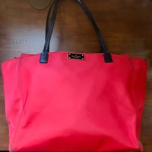 Kate Spade ♠️ Red Tote Bag